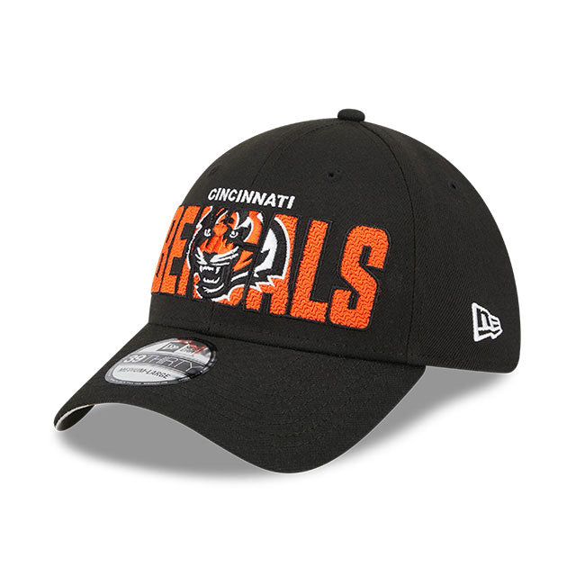 Cincinnati Bengals New Era 2023 NFL Draft 39THIRTY Stretch Fit Hat