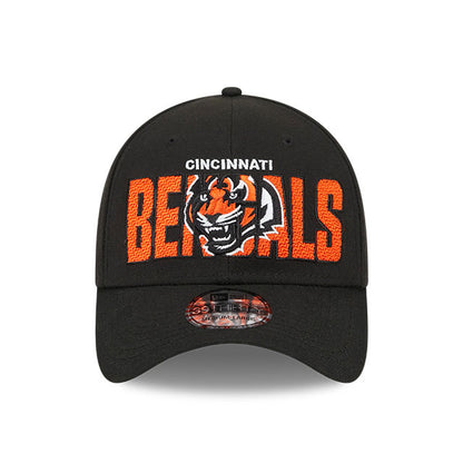 Cincinnati Bengals New Era 2023 NFL Draft 39THIRTY Stretch Fit Hat Black