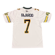 Cody Fajardo Edmonton Elks New Era Replica Road Jersey On FIELD Sewing