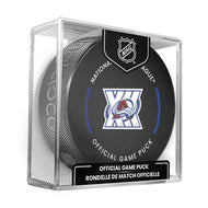 Colorado Avalanche Official 2025-26 NHL Game Design Puck