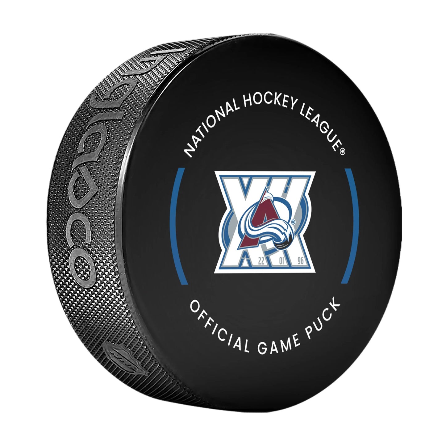 Colorado Avalanche Official 2025-26 NHL Game Design Puck