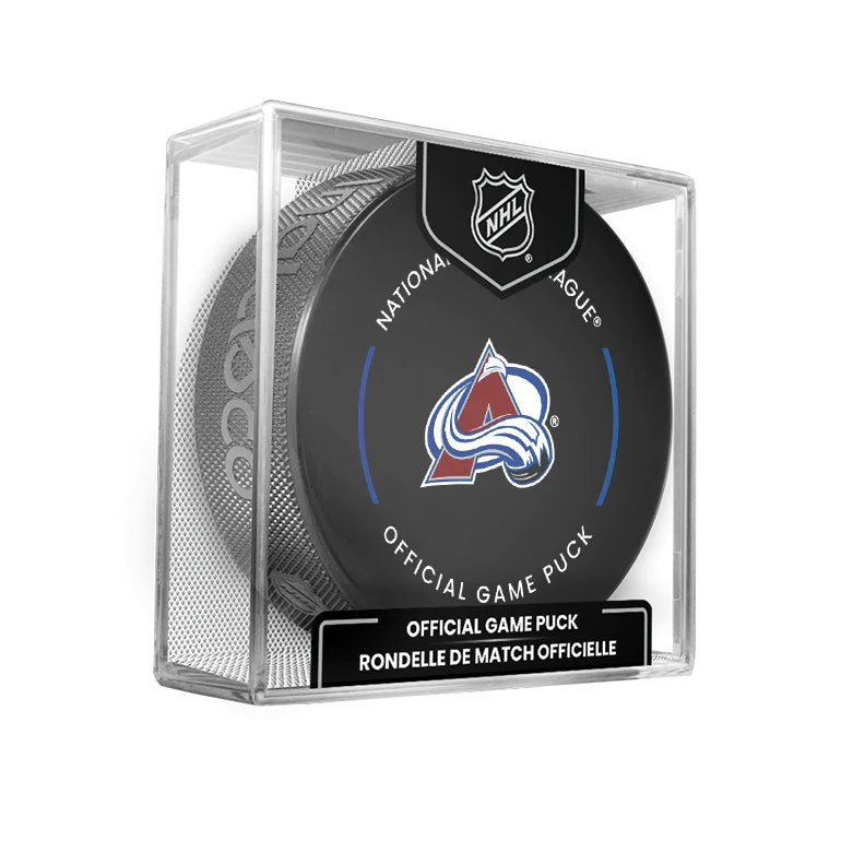 Colorado Avalanche Official 2022-23 NHL Game Puck