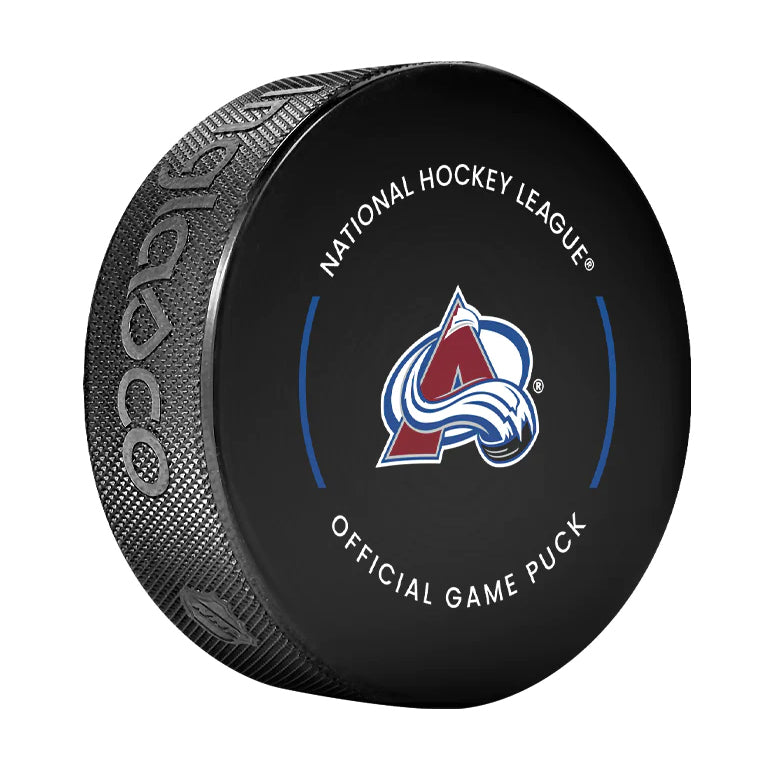 Colorado Avalanche Official 2022-23 NHL Game Puck