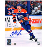 Colton Dach Signed Edmonton Oilers 8x10 Photo – Authenticated Autograph