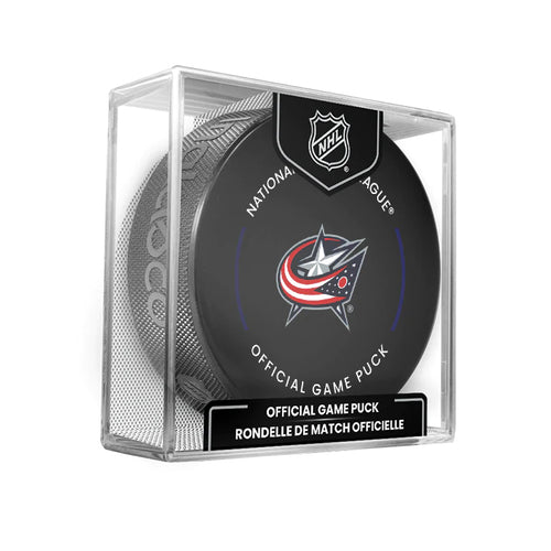 Columbus Blue Jackets Official 2022-23 NHL Game Puck