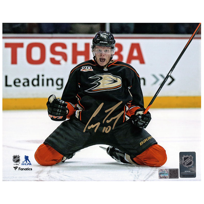 Corey Perry Signature Corey Perry Signed Anaheim Ducks Goal Celebration 8x10 Photo – Pro Am ...