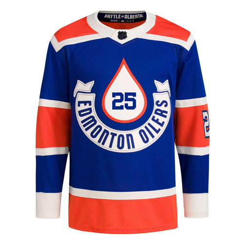 Youth Edmonton Oilers Reverse Retro Jersey - Pro League Sports Collectibles  Inc.