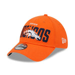 Denver Broncos New Era 2023 NFL Draft 39THIRTY Stretch Fit Hat Orange