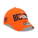 Denver Broncos New Era 2023 NFL Draft 39THIRTY Stretch Fit Hat Orange