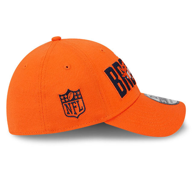 Men's New Era Black/Orange Denver Broncos 2025 NFL Draft On Stage A-Frame 59FIFTY Fitted Hat Men's New Era Black/Orange Denver Broncos 2025 NFL Draft On Stage A-Frame 59FIFTY Fitted Hat