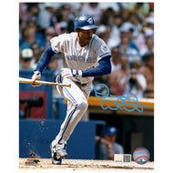 Devon White Signed Toronto Blue Jays Batters Box 8x10 Photo
