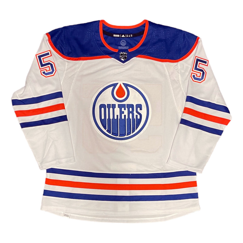 Connor McDavid Autographed & Inscribed Authentic Navy Adidas Edmonton Oilers  Alternate Jersey