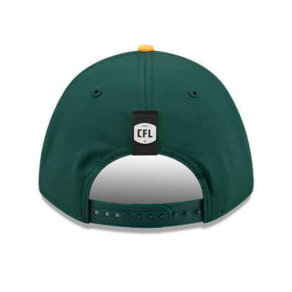 Edmonton Elks New Era 9FORTY M-Crown CFL Sideline Snapback