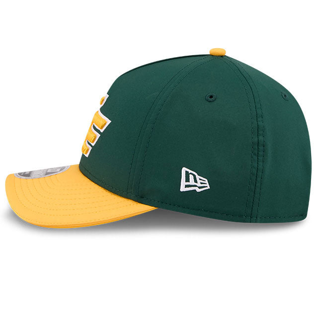 Edmonton Elks New Era 9FORTY M-Crown CFL Sideline Snapback