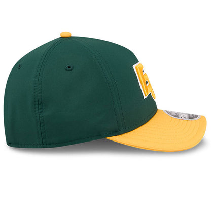 Edmonton Elks New Era 9FORTY M-Crown CFL Sideline Snapback