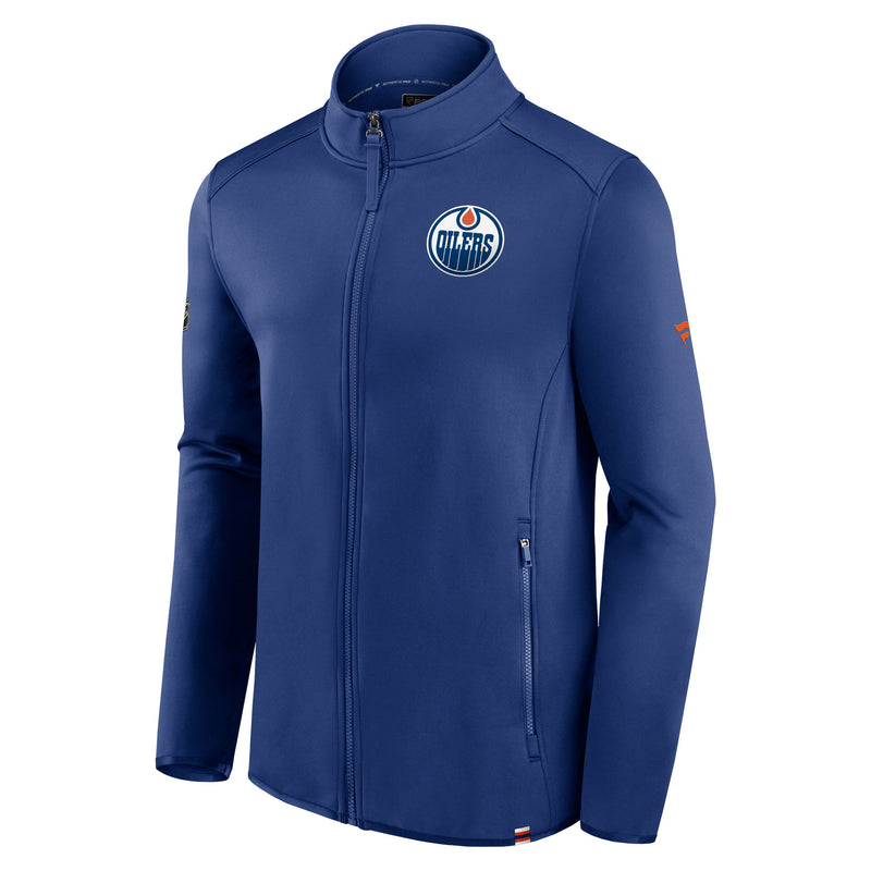 Edmonton Oilers 2023 Authentic Pro Rink Fleece Full Zip Jacket