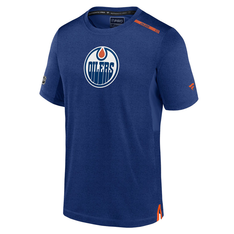 Edmonton Oilers 2023 Authentic Pro Rink Jacquard Performance Tee