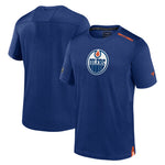 Edmonton Oilers 2023 Authentic Pro Rink Jacquard Performance Tee