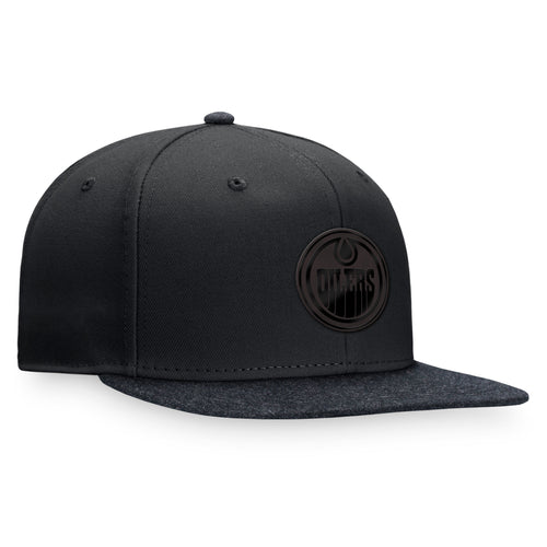 Edmonton Oilers 2023 Iced Out Flat Brim Snapback Hat