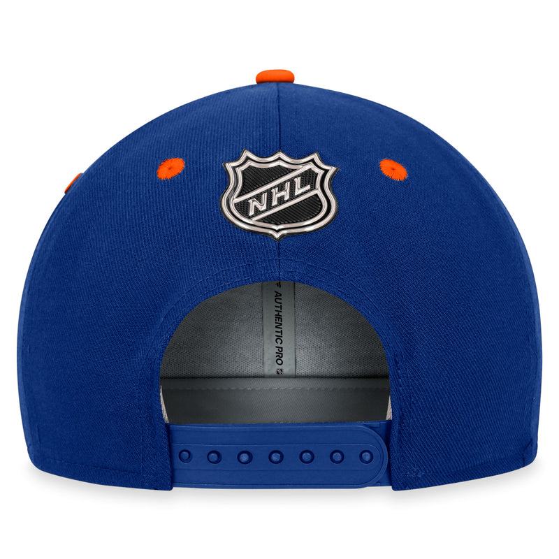 Edmonton Oilers 2023 NHL Draft Authentic Pro Snapback Hat