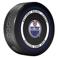 Connor Murphy Edmonton Oilers Autographed 2026-27 Game Puck