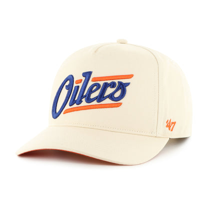Edmonton Oilers Alt Logo Natural Sure Shot '47 Hitch Hat