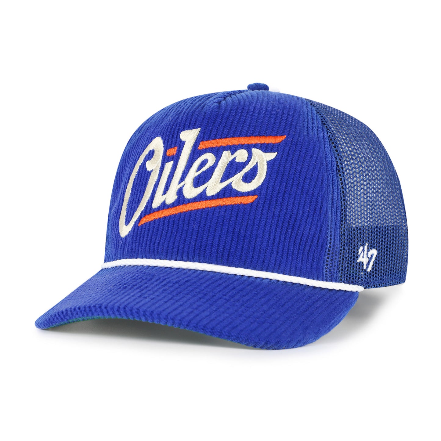Edmonton Oilers Alternate Double Header Rope '47 Hitch Trucker Hat