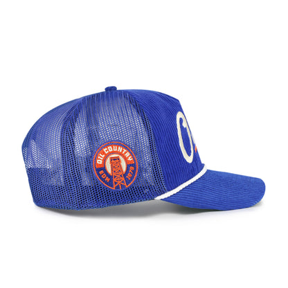 Edmonton Oilers Alternate Double Header Rope '47 Hitch Trucker Hat
