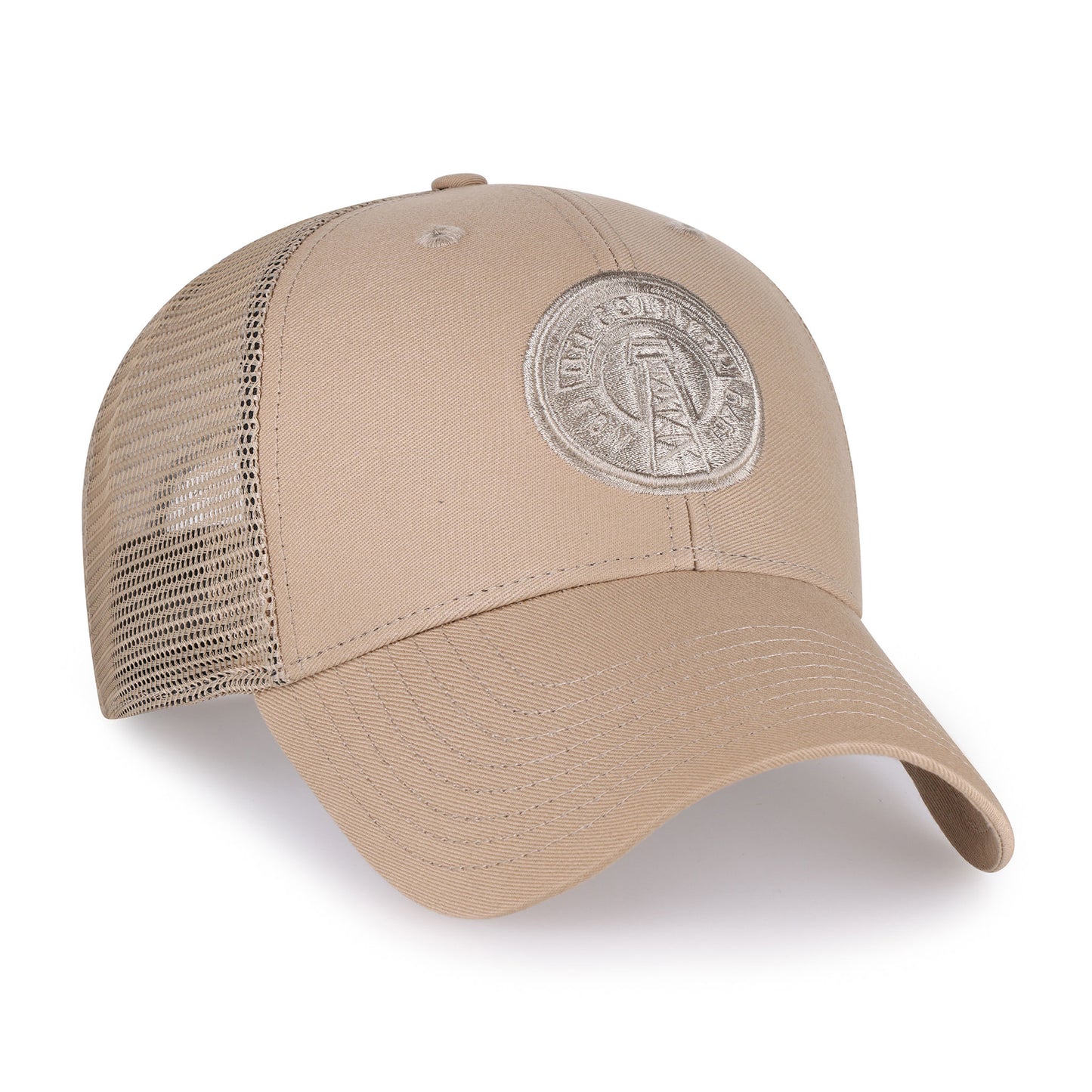 Edmonton Oilers Alternate Secondary Logo Khaki Branson '47 MVP Cap