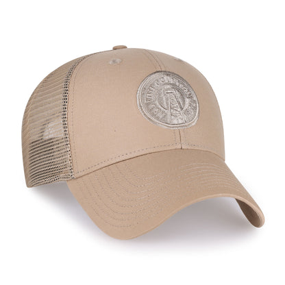 Edmonton Oilers Alternate Secondary Logo Khaki Branson '47 MVP Cap
