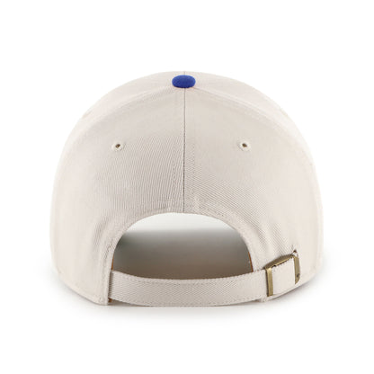 Edmonton Oilers '47 Broke Line MVP Adjustable Hat – Bone White & Blue