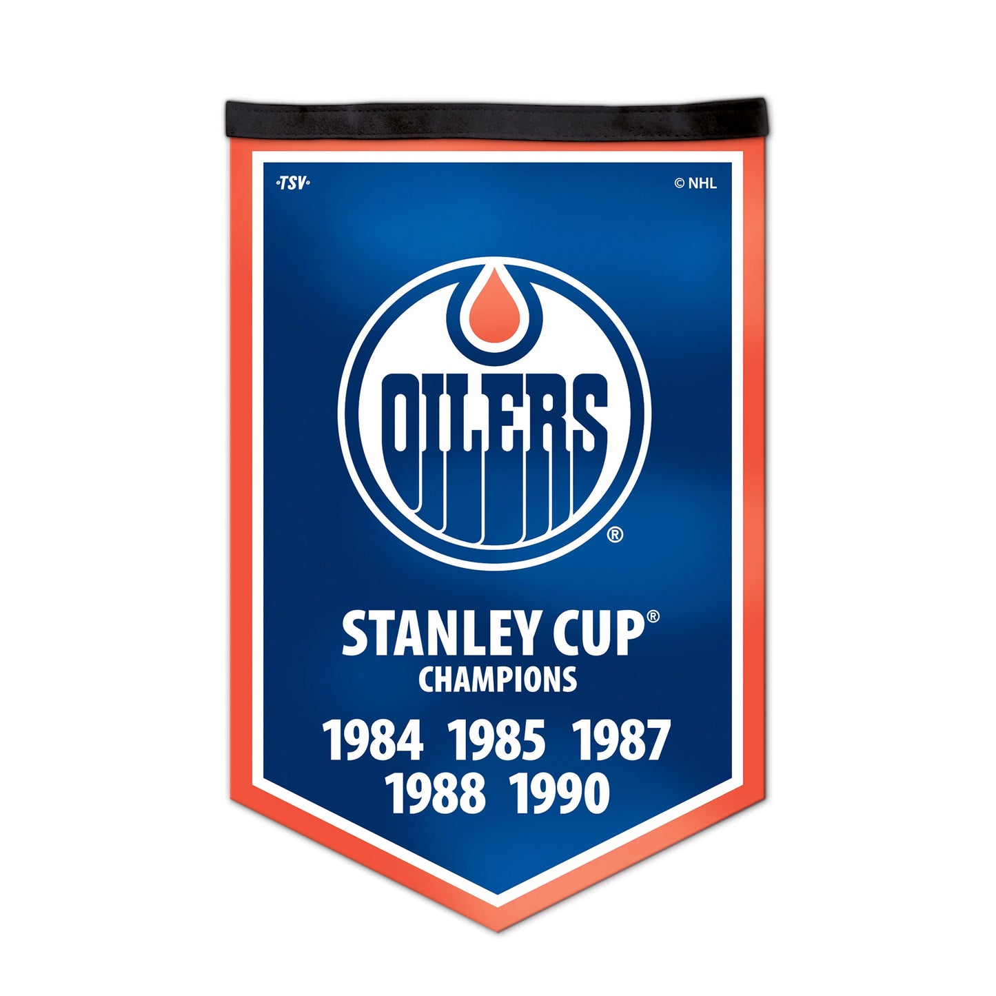 Edmonton Oilers Championship Victory Banner