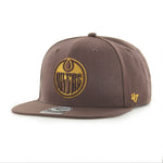 Edmonton Oilers Chocolate '47 Captain Cap