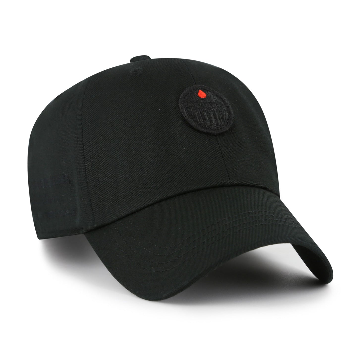 Edmonton Oilers Contemporary Black Tonal '47 Clean Up Hat