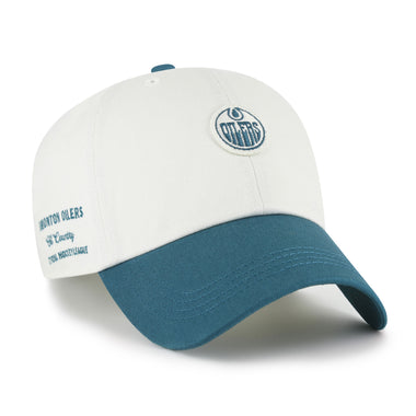 Edmonton Oilers Contemporary Two Tone Cyan '47 Clean Up Hat
