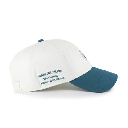 Edmonton Oilers Contemporary Two Tone Cyan '47 Clean Up Hat