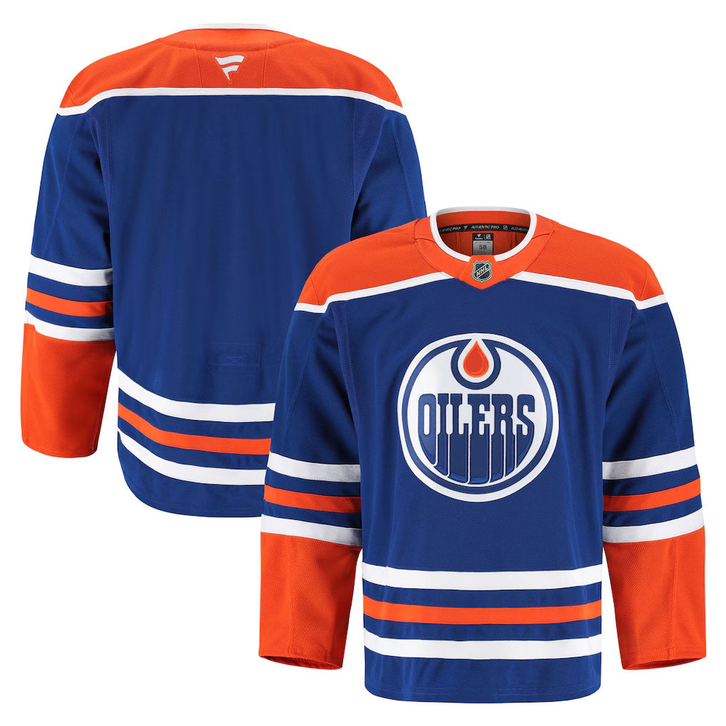 Edmonton Oilers Fanatics Authentic Pro Home Royal Jersey