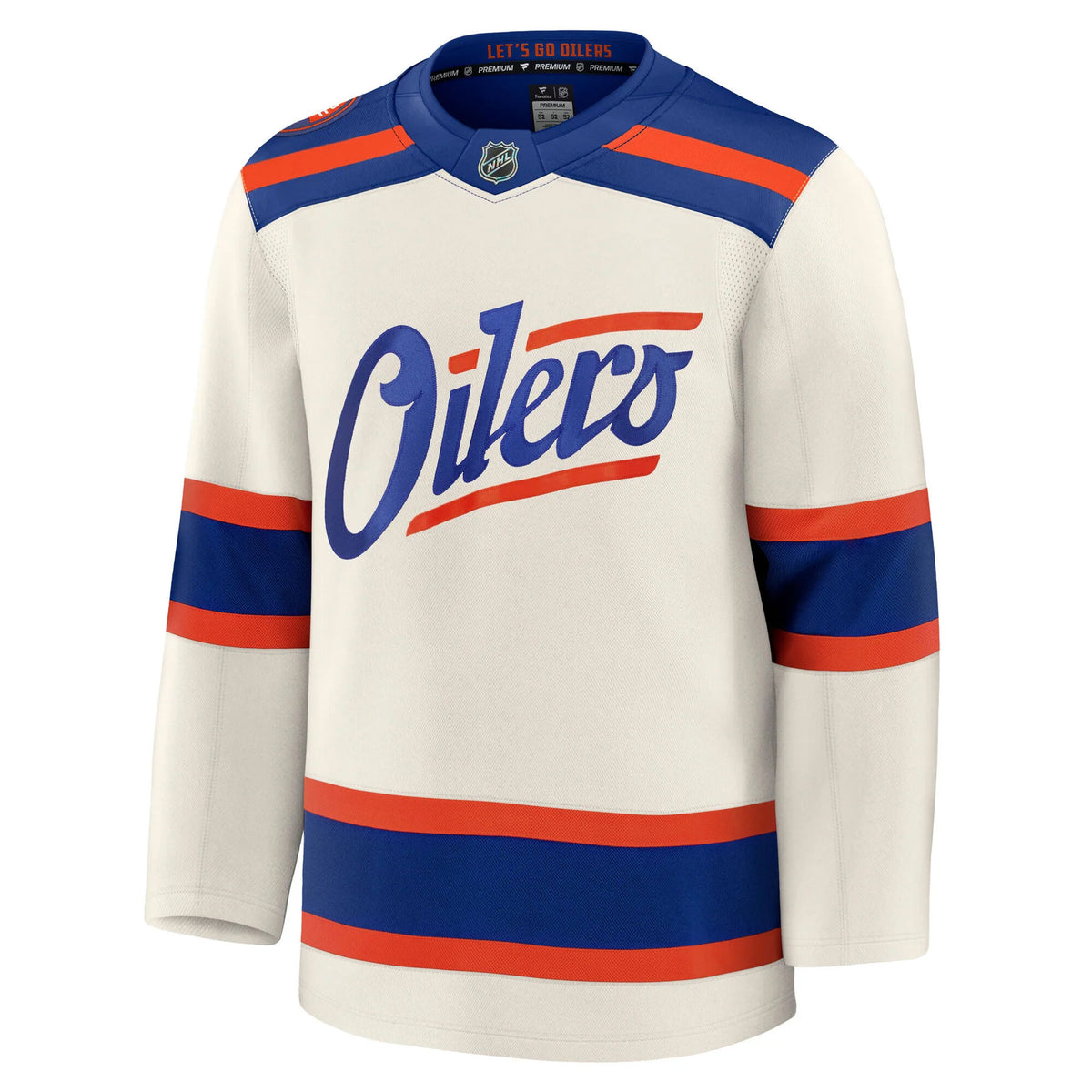 Connor Murphy Edmonton Oilers Autographed Fanatics Alternate Cream Premium Jersey