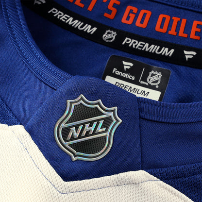 Ryan Nugent-Hopkins Edmonton Oilers Fanatics Premium Alternate Jersey Factory Cresting