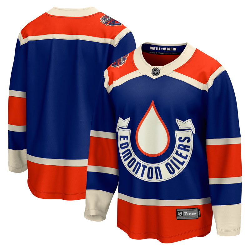 Edmonton Oilers Breakaway Replica Heritage Classic Jersey