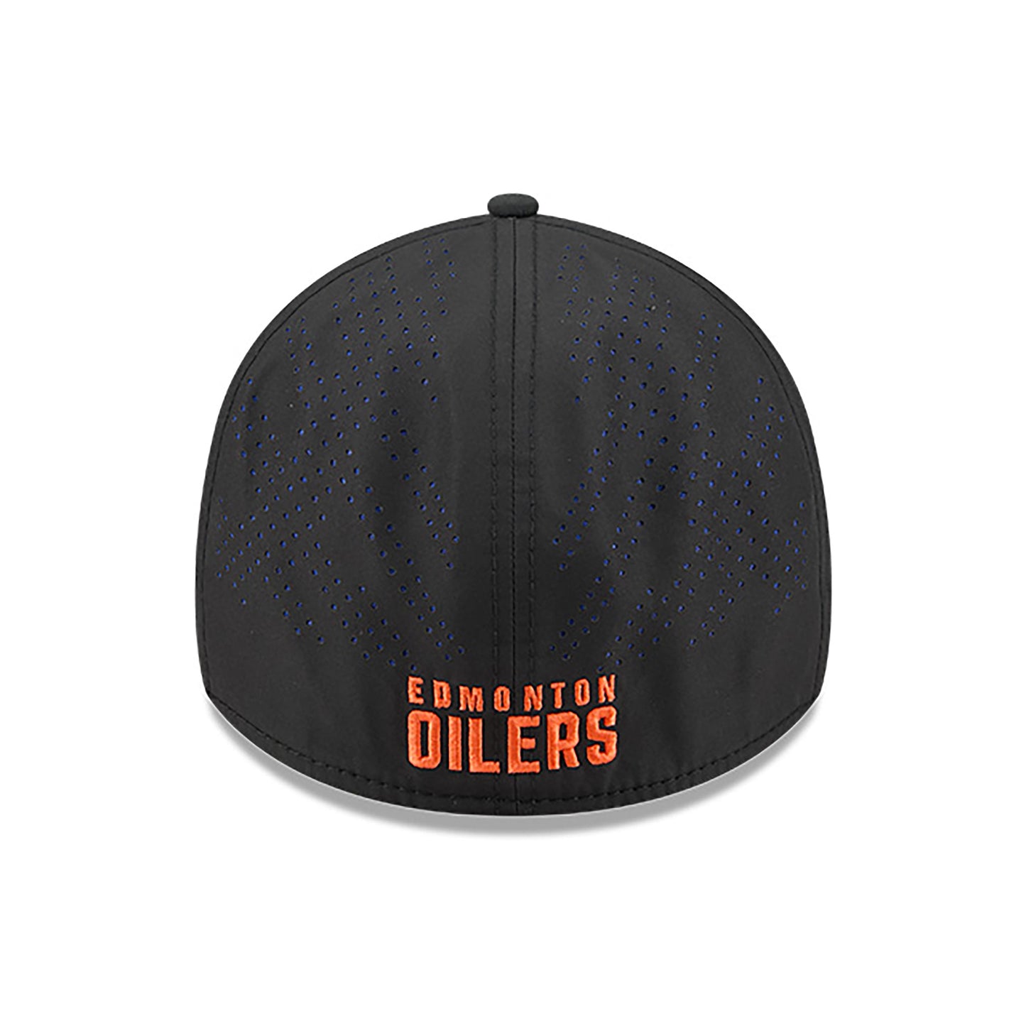 Edmonton Oilers New Era Black Night 39THIRTY Flex Hat