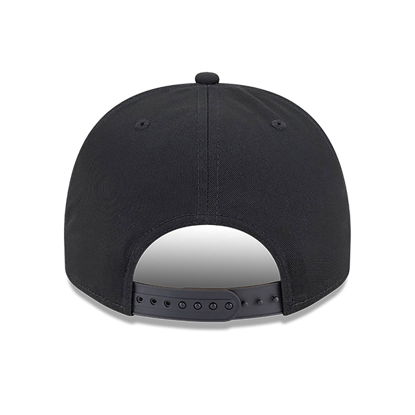 Edmonton Oilers New Era Chainstitch Black 9FIFTY A-Frame Snapback Hat