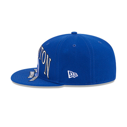 Edmonton Oilers New Era Oversized Logo 59FIFTY Fitted Hat