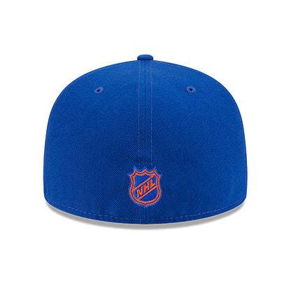 Edmonton Oilers New Era Oversized Logo 59FIFTY Fitted Hat