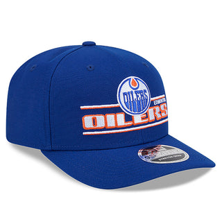 Edmonton Oilers New Era Stated 9SEVENTY Stretch Snapback Hat