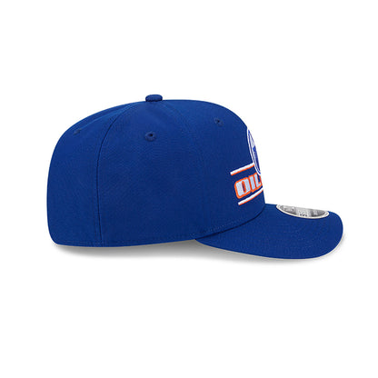 Edmonton Oilers New Era Stated 9SEVENTY Stretch Snapback Hat