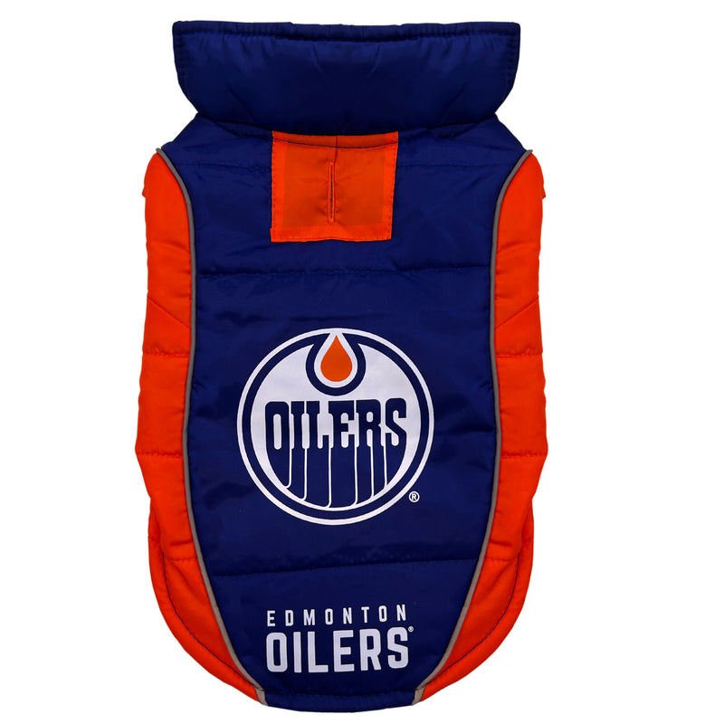 Edmonton Oilers Pet Puffer Vest