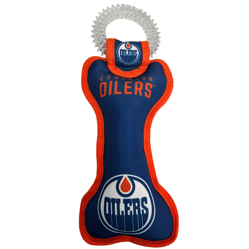 Edmonton Oilers Pet Dental Tug Toy