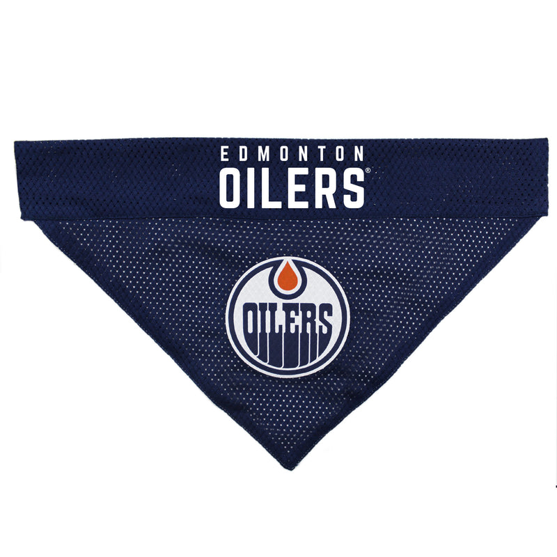 Edmonton Oilers Reversible Pet Bandana