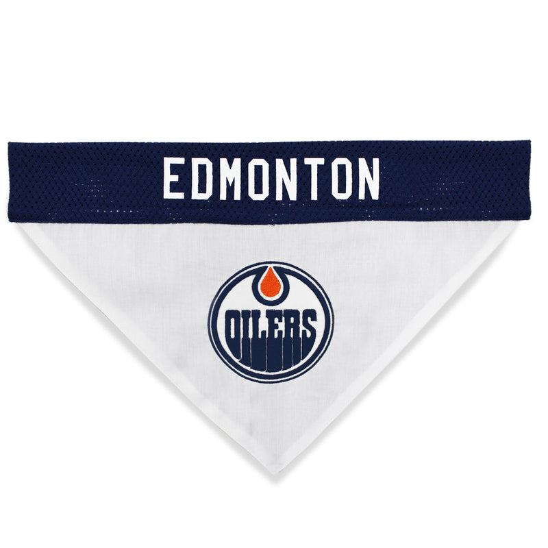 Edmonton Oilers Reversible Pet Bandana